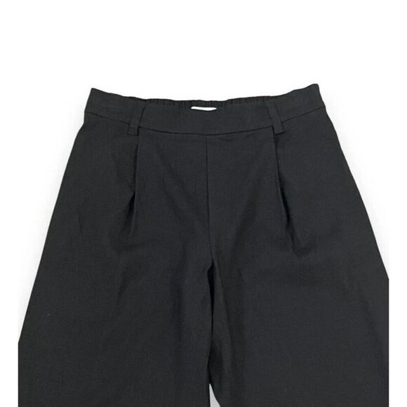 VINCE Women's Black Straight Leg Linen Blend Pull-On Pants Size M NEW MSRP $395 - Picture 5 of 7